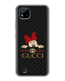 Чохол для Realme C11 (2021) / C20 з картинкою «Мінні Маус Gucci — чорний» Чохол для Realme C11 (2021) / C20 з картинкою «Мінні Маус Gucci — чорний»