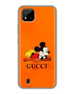Чохол для Realme C11 (2021) / C20 з картинкою «Міккі Маус Gucci — помаранч» Чохол для Realme C11 (2021) / C20 з картинкою «Міккі Маус Gucci — помаранч»