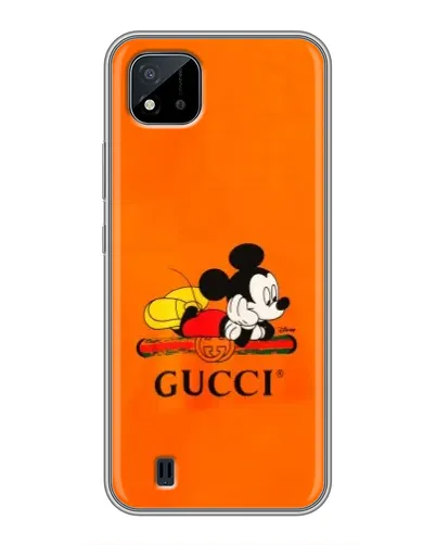 Чохол для Realme C11 (2021) / C20 з картинкою «Міккі Маус Gucci — помаранч» Чохол для Realme C11 (2021) / C20 з картинкою «Міккі Маус Gucci — помаранч»