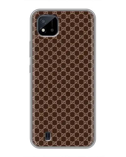 Чохол для Realme C11 (2021) / C20 з картинкою «Gucci — шоколадна сітка» Чохол для Realme C11 (2021) / C20 з картинкою «Gucci — шоколадна сітка»