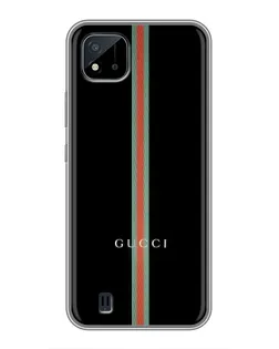 Чохол для Realme C11 (2021) / C20 з картинкою «Gucci — строга лінія» Чохол для Realme C11 (2021) / C20 з картинкою «Gucci — строга лінія»