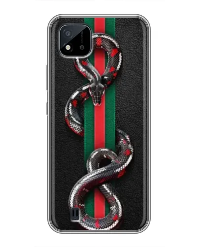 Чохол для Realme C11 (2021) / C20 з картинкою «Gucci — змія на смузі» Чохол для Realme C11 (2021) / C20 з картинкою «Gucci — змія на смузі»