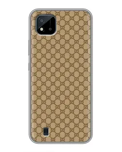 Чохол для Realme C11 (2021) / C20 з картинкою «Gucci — класичний беж» Чохол для Realme C11 (2021) / C20 з картинкою «Gucci — класичний беж»