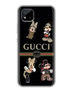 Чохол для Realme C11 (2021) / C20 з картинкою «Gucci — герої Disney та монограма» Чохол для Realme C11 (2021) / C20 з картинкою «Gucci — герої Disney та монограма»