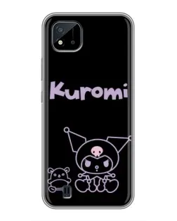 Чохол для Realme C11 (2021) / C20 з картинкою «Kuromi — чорний мінімалізм» Чохол для Realme C11 (2021) / C20 з картинкою «Kuromi — чорний мінімалізм»