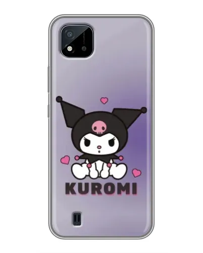 Чехол для Realme C11 (2021) / C20 с картинкой «Kuromi — фиолетовый арт» Чехол для Realme C11 (2021) / C20 с картинкой «Kuromi — фиолетовый арт»