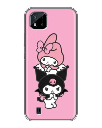 Чехол для Realme C11 (2021) / C20 с картинкой «My Melody и Kuromi» Чехол для Realme C11 (2021) / C20 с картинкой «My Melody и Kuromi»