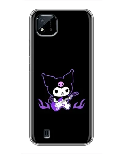 Чехол для Realme C11 (2021) / C20 с картинкой «Электрическая Kuromi» Чехол для Realme C11 (2021) / C20 с картинкой «Электрическая Kuromi»