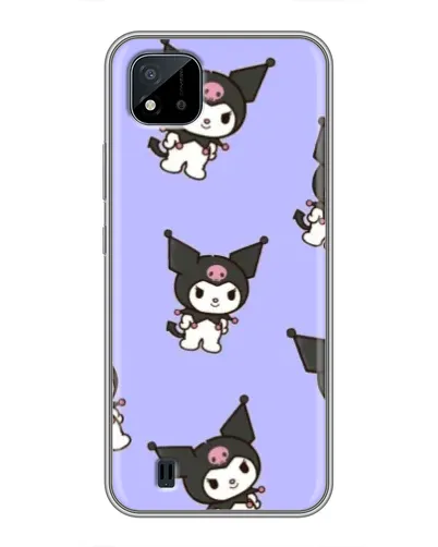 Чехол для Realme C11 (2021) / C20 с картинкой «Паттерн с Kuromi» Чехол для Realme C11 (2021) / C20 с картинкой «Паттерн с Kuromi»