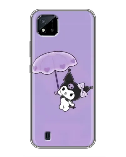 Чехол для Realme C11 (2021) / C20 с картинкой «Kuromi с зонтиком» Чехол для Realme C11 (2021) / C20 с картинкой «Kuromi с зонтиком»