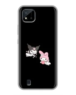 Чехол для Realme C11 (2021) / C20 с картинкой «My Melody и Kuromi»