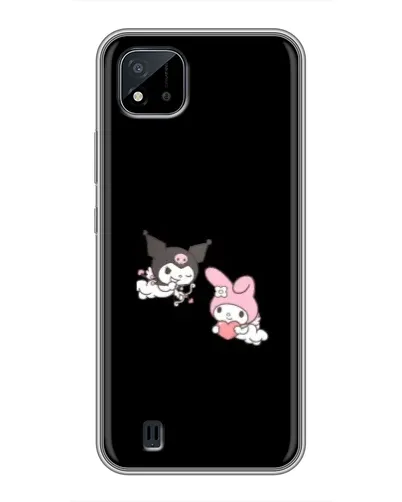 Чехол для Realme C11 (2021) / C20 с картинкой «My Melody и Kuromi» Чехол для Realme C11 (2021) / C20 с картинкой «My Melody и Kuromi»