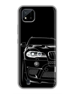 Чохол для Realme C11 (2021) / C20 з картинкою «Темний силует BMW» Чохол для Realme C11 (2021) / C20 з картинкою «Темний силует BMW»