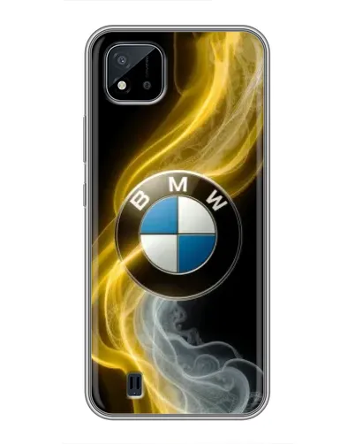 Чохол для Realme C11 (2021) / C20 з картинкою «Золотистий дим BMW» Чохол для Realme C11 (2021) / C20 з картинкою «Золотистий дим BMW»