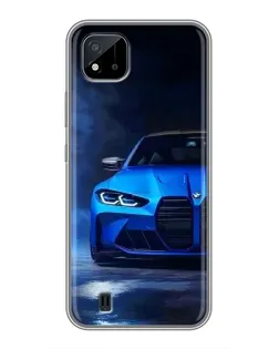 Чохол для Realme C11 (2021) / C20 з картинкою «Блакитна BMW M4» Чохол для Realme C11 (2021) / C20 з картинкою «Блакитна BMW M4»