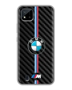 Чохол для Realme C11 (2021) / C20 з картинкою «Емблема BMW та карбон» Чохол для Realme C11 (2021) / C20 з картинкою «Емблема BMW та карбон»