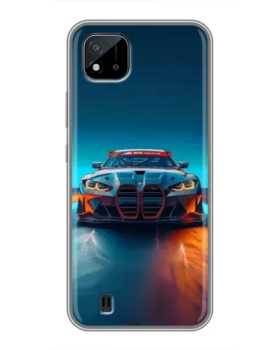 Чохол для Realme C11 (2021) / C20 з картинкою «BMW — вогні неону» Чохол для Realme C11 (2021) / C20 з картинкою «BMW — вогні неону»