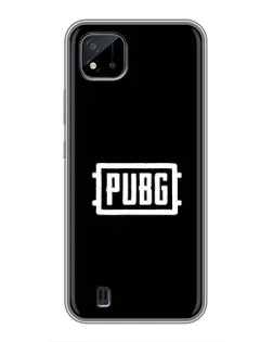 Чохол для Realme C11 (2021) / C20 з картинкою «Лого BMW — металевий блиск»