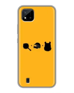 Чохол для Realme C11 (2021) / C20 з картинкою «BMW — сучасна класика»