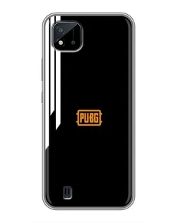 Чохол для Realme C11 (2021) / C20 з картинкою «PUBG — вертикальні лінії»