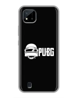 Чохол для Realme C11 (2021) / C20 з картинкою «PUBG — класичний лого»