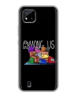 Чохол для Realme C11 (2021) / C20 з картинкою «Логотип Among Us» Чохол для Realme C11 (2021) / C20 з картинкою «Логотип Among Us»