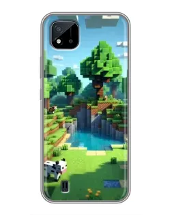 Чохол для Realme C11 (2021) / C20 з картинкою «Minecraft літній день» Чохол для Realme C11 (2021) / C20 з картинкою «Minecraft літній день»