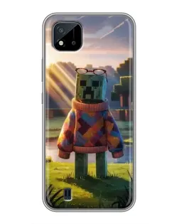 Чохол для Realme C11 (2021) / C20 з картинкою «Кріпер у светрі» Чохол для Realme C11 (2021) / C20 з картинкою «Кріпер у светрі»