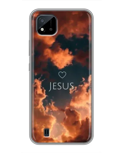 Чехол для Realme C11 (2021) / C20 с картинкой «Сияние Имени Jesus»
