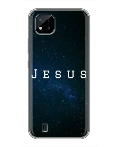 Чехол для Realme C11 (2021) / C20 с картинкой «Звездное небо Jesus»