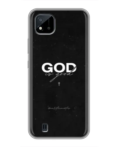 Чехол для Realme C11 (2021) / C20 с картинкой «GOD — Бог над всем»