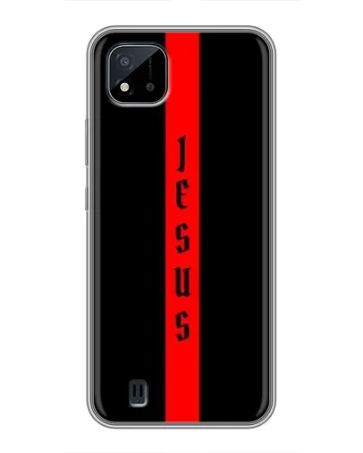 Чехол для Realme C11 (2021) / C20 с картинкой «Красная линия веры»
