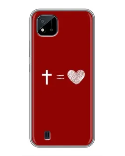 Чехол для Realme C11 (2021) / C20 с картинкой «Уравнение любви» Чехол для Realme C11 (2021) / C20 с картинкой «Уравнение любви»