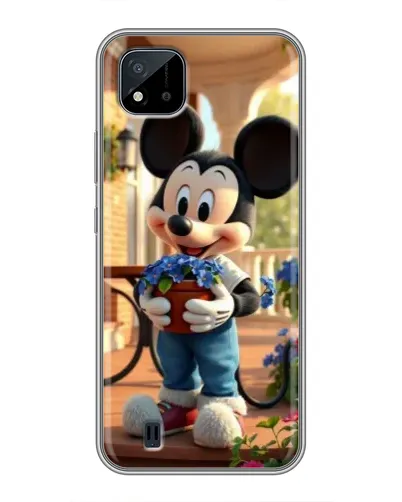 Чехол для Realme C11 (2021) / C20 с картинкой «Микки садовод»