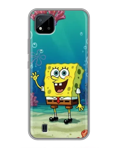 Чехол для Realme C11 (2021) / C20 с картинкой «Подводный привет»