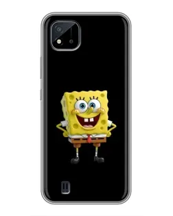Чехол для Realme C11 (2021) / C20 с картинкой «Классический Губка Боб»