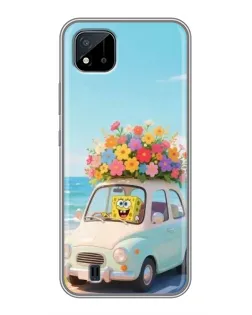 Чехол для Realme C11 (2021) / C20 с картинкой «Автомобильное путешествие»