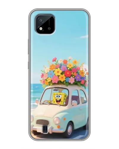 Чехол для Realme C11 (2021) / C20 с картинкой «Автомобильное путешествие»