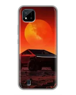 Чохол для Realme C11 (2021) / C20 з картинкою «Cybertruck на Марсі» Чохол для Realme C11 (2021) / C20 з картинкою «Cybertruck на Марсі»