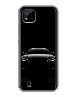 Чохол для Realme C11 (2021) / C20 з картинкою «Силует Tesla Night» Чохол для Realme C11 (2021) / C20 з картинкою «Силует Tesla Night»