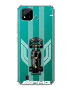 Чехол для Realme C11 (2021) / C20 с картинкой «Mercedes AMG Petronas»