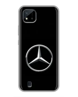 Чехол для Realme C11 (2021) / C20 с картинкой «Mercedes классический лого»
