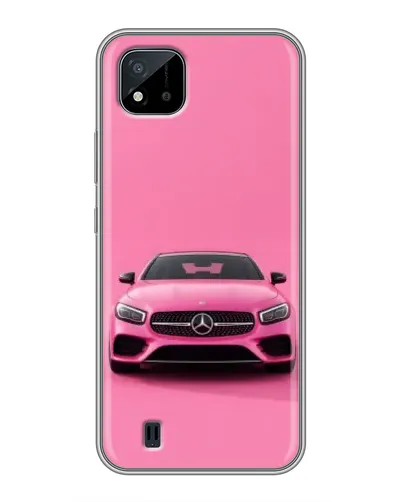 Чехол для Realme C11 (2021) / C20 с картинкой «Розовый Mercedes AMG» Чехол для Realme C11 (2021) / C20 с картинкой «Розовый Mercedes AMG»