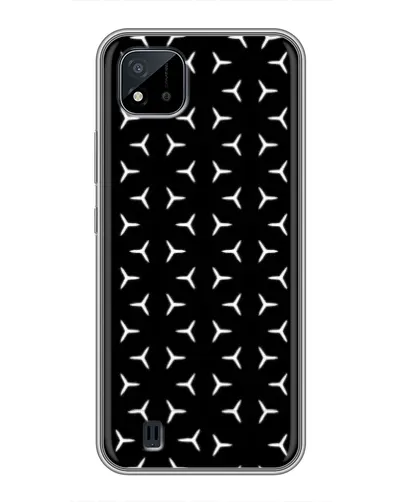 Чехол для Realme C11 (2021) / C20 с картинкой «Mercedes паттерн звезд» Чехол для Realme C11 (2021) / C20 с картинкой «Mercedes паттерн звезд»