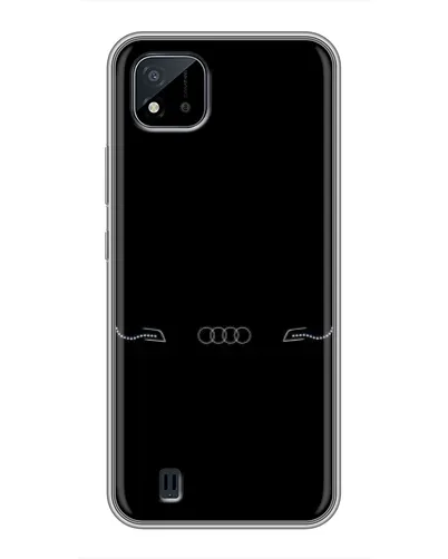 Чехол для Realme C11 (2021) / C20 с картинкой «Audi — световой подпись» Чехол для Realme C11 (2021) / C20 с картинкой «Audi — световой подпись»