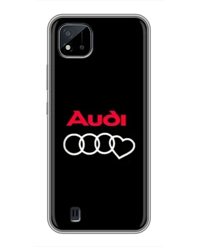 Чехол для Realme C11 (2021) / C20 с картинкой «Логотип Audi Heart» Чехол для Realme C11 (2021) / C20 с картинкой «Логотип Audi Heart»