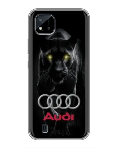 Чехол для Realme C11 (2021) / C20 с картинкой «Пантера и Audi» Чехол для Realme C11 (2021) / C20 с картинкой «Пантера и Audi»