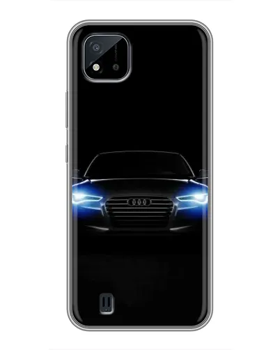 Чехол для Realme C11 (2021) / C20 с картинкой «Audi в неоне» Чехол для Realme C11 (2021) / C20 с картинкой «Audi в неоне»
