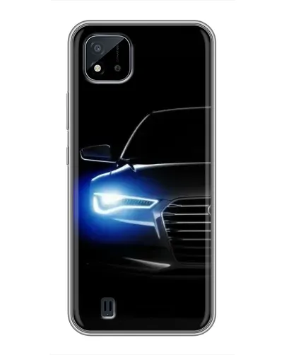 Чехол для Realme C11 (2021) / C20 с картинкой «Неоновый взгляд Audi» Чехол для Realme C11 (2021) / C20 с картинкой «Неоновый взгляд Audi»
