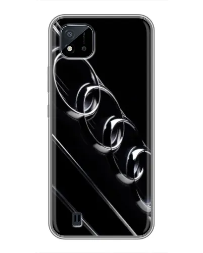Чехол для Realme C11 (2021) / C20 с картинкой «Audi — абстрактные кольца» Чехол для Realme C11 (2021) / C20 с картинкой «Audi — абстрактные кольца»